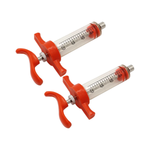 Inyector de Vacunas Veterinario de Plástico Reutilizable y Ajustable Surtechs de 20 ml, Jeringa para Inyección de Vacunas para Animales - Product Image 5