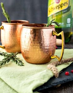 Copper <b>serving</b> mug <b>set</b> artisan inspired <b>beverage</b> cups handmade premium cocktail drink mugs durable - Product Image 6