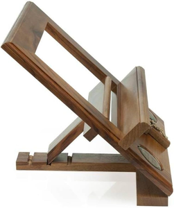 Support de Bible en bois fait main, présentoir pour livre, idéal pour la lecture biblique, la prière à l'église, la décoration de la maison, du bureau ou de la table - Product Image 4