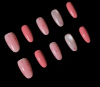 Ongles press-on peints à la main de qualité supérieure, gel multicouche, qualité professionnelle, respectueux de l'environnement, fourniture d'usine, prix compétitif