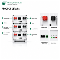 Batterie Rack 200 kWh Haute Tension LiFePO4 500-1000V Système de Stockage d'Énergie Domestique CAN RS485 BMS