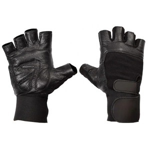 Best Quality Custom Half Finger & Leather <b>Waterproof</b> Unisex Weightlifting Gloves Breathable for Gym Training - Product Image 5