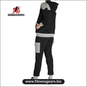 เสื้อฮู้ดผู้ชาย JUST FITNESS GEARS ทรงปกติ ผ้าโพลีเอสเตอร์/คอตตอน ระบายอากาศได้ดี เป็นมิตรกับสิ่งแวดล้อม น้ำหนักเบา เหมาะสำหรับออกกำลังกายที่ยิม - Product Image 2