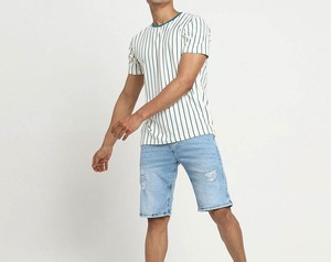 T-shirt pour homme en jersey de coton essentiel, tissu doux et respirant, coupe confortable, idéal pour un usage quotidien, style minimaliste et moderne, haut de gamme. - Product Image 5