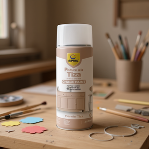 Peinture en spray Marron Tiza 400ML pour l'artisanat, pour la créativité et l'imagination - Product Image 2