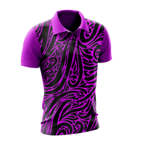 T-shirt tricoté imprimé pour homme, personnalisé, de haute qualité, respirant, à manches courtes, décontracté, pour le golf, vente en gros, 100% coton