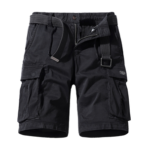 Customized <b>Hip</b> Hop Streetwear Cargo shorts Denim Men Distress Baggy Jeans Shorts Customized OEM High Quality Street Wear Casual - Product Image 3