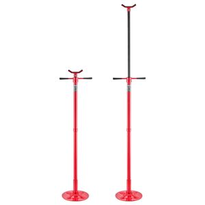 Supporto Sottocarro con Capacità di 1/2 Tonnellata (1102 Libbre) con Cuscinetti Integrati per Sollevamento Auto da 54.02" e 83.86" - Product Image 1