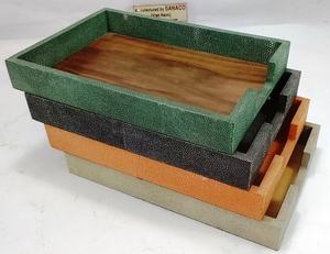 Plateau en résine imitation peau de requin de haute qualité, modèle DAPHOCO 015, fabriqué à Binh Duong pour le bureau - Product Image 2