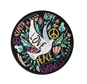Skull Snake <b>Crossed</b> Pistols Embroidered Iron-On <b>Patch</b> Irregular Shape Woven Fabric Decoration - Product Image 6
