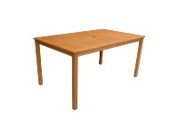 Table à manger extérieure pliable en bois massif de haute qualité meilleure vente pour Park School Villa-1 an de garantie fabriquée au Vietnam