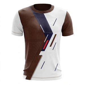 เสื้อยืดซับลิเมชั่นทรงปกติ ผ้าโพลีเอสเตอร์/คอตตอน ระบายอากาศได้ดี น้ำหนัก 220 กรัม เสื้อยืดลำลองฤดูร้อน คุณภาพสูง แขนสั้น - Product Image 1