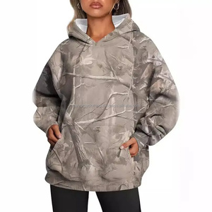 Women's High-End Custom Logo Hoodie Autumn Winter Plus Size Sweatshirts with Acid Wash Technique Hot <b>Sale</b> Streetwear - Product Image 1