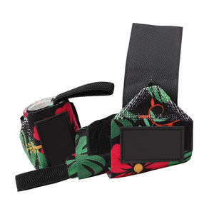 Attaches-poignets en coton durable pour une force de traction maximale et un contrôle fiable du barre, idéales pour la musculation. - Product Image 1