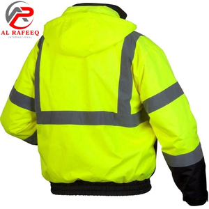 Sudadera de seguridad de alta visibilidad con logotipo personalizado, reflectante, ligera, para trabajadores, unisex - Product Image 6