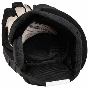 Gant de hockey sur glace à doigts entiers, noir, en polyester, fermeture auto-agrippante, équipement de protection sportive unisexe 2027 - Product Image 6