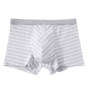 OEM Wholesale <b>Custom</b> Design Men Underwear Breathable Cotton Made <b>Boxer</b> Briefs <b>Custom</b> Logo and Color Men Underwear - Product Image 1
