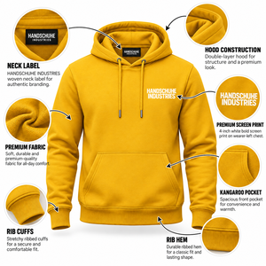 100% Cotton Hoodie for <b>Men</b> Durable Design Easily Wear Sporty Look Classic Design Warmth <b>Hoodies</b> For <b>Men's</b> - Product Image 4
