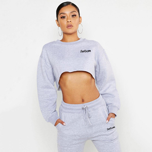 Hot Girl Women Tracksuit Women <b>Long</b> Sleeve T Shirts Crop Tank Top And Shorts Cotton <b>Matching</b> Sets Wholesale Price - Product Image 5