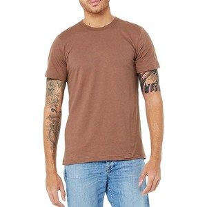 T-shirts personnalisés en tissu tri-mélange, t-shirts graphiques premium personnalisés. Ajoutez votre logo sur un t-shirt tri-mélange. - Product Image 4