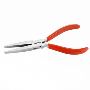 Professional Optical Supplies <b>Long</b> Flat <b>Nose</b> Pliers 165mm 6mm Jaw Stainless Steel Pliers Jewelry Making Tools Hand Tool Pliers - Product Image 1