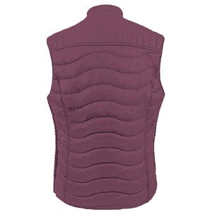 Chaleco personalizado para montar a caballo 2025, chaqueta acolchada sin mangas con burbujas, abrigos, chaleco acolchado recortado con cuello levantado para mujer, abrigo - Product Image 2