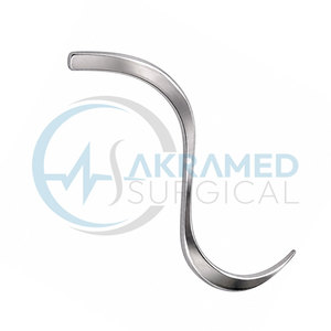 Juego de Instrumentos Quirúrgicos Retractores Manuales en Forma de S de Acero Inoxidable Premium, Herramienta de Retracción de Tejido para Cirugía General - Product Image 4