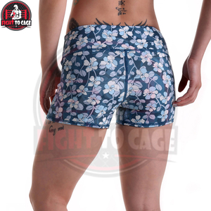 Shorts pour femmes à prix imbattable, taille mi-haute, en tissu léger et extensible, idéal pour le sport, le fitness, la gym, l'entraînement et les activités de plein air - Product Image 2
