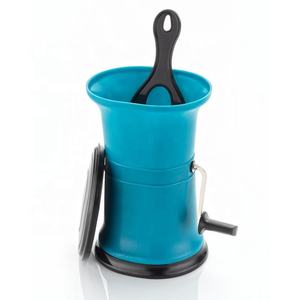 Cortador de Chile de plástico ergonómico redondo, accesorio de cocina Manual para rebanar especias vegetales ajo cebolla rápida - Product Image 5