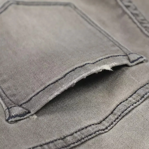 New Design Casual Wear Streetwear Workout High <b>Waist</b> <b>Jeans</b> Denim Trousers Pants For men - Product Image 3