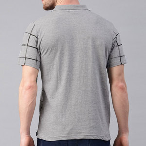เสื้อเชิ้ตผู้ชายคุณภาพสูง ไซส์ใหญ่ ผ้าฝ้าย 100% ลายเรียบ ผ้าถัก ปักโลโก้ตามสั่ง ดีไซน์ทันสมัย - Product Image 3