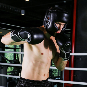 Casco de Boxeo de Cuero PU de la Mejor Calidad Five B, Protector de Cabeza para Sparring, Unisex, para Adultos, con Cierre de Velcro - Product Image 6