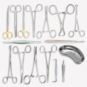 Bandeja de apósitos médicos profesional, surtido de alta durabilidad con agarre ergonómico, suministros quirúrgicos, fácil esterilización y preparación. - Product Image 6