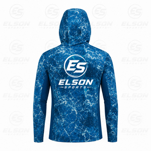 Sudadera de Pesca con Estampado Personalizado de Alta Calidad, con Máscara Facial, Manga Larga, Protección UPF 50, Anti-UV - Product Image 2