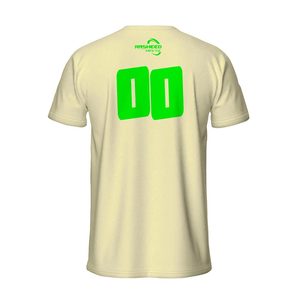 T-shirt court personnalisable pour homme, coupe ample, col rond, manches courtes, tricot uni, vente en gros - Product Image 2