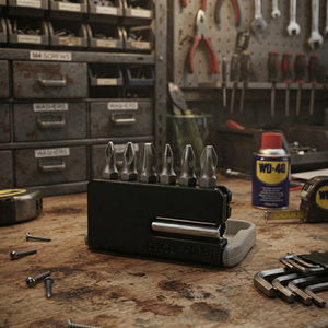 Juego de Destornilladores Multiusos Ralter DIY OEM, 7 Piezas, Puntas Phillips y Pozidriv Intercambiables, Diseño Compacto en Caja, Acabado Mate - Product Image 2