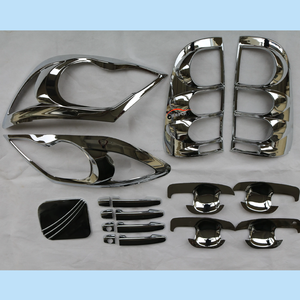 Cubierta de lámpara antiniebla cromada ABS para Hilux <span class=keywords><strong>Vigo</strong></span> 2005-2008, Kit de actualización de protección de lámpara embellecedora <span class=keywords><strong>externa</strong></span>, Kit de carrocería, accesorio Exterior - Product Image 3