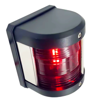 Vente directe d'usine de feux de signalisation LED DC12V, feux de navigation pour yachts, feux latéraux LED en acier inoxydable pour navires