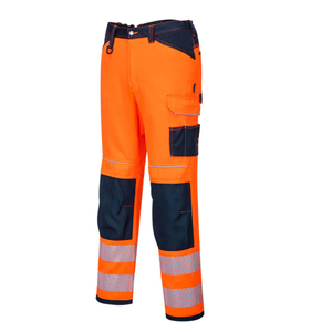 High Quality <b>Hi</b> Vis Worker Cargo Pants Trouser Safety Reflective Construction Working Multi Color Plus Size Safety Pants - Product Image 2