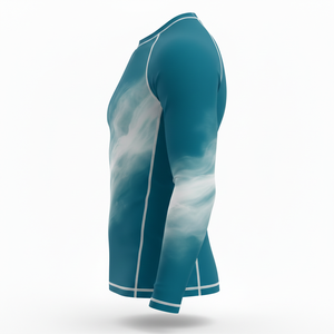 Camiseta Deportiva Unisex de Manga Larga, Compresión, para Entrenamiento, Sublimación Personalizada, BJJ, MMA, Jiu Jitsu, Grappling, No Gi - Product Image 5