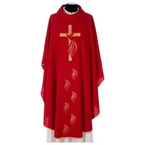 Robes d'église sur mesure de haute qualité au design moderne, vêtements de chœur respirants de qualité supérieure avec logo personnalisé, unisexe pour adultes - Product Image 1