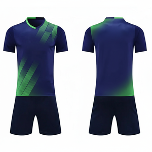 Mens Custom Sports Jersey Short Sleeve Football Uniform Sublimation Print <b>Soccer</b> Training Set Light Weight Activewear - Product Image 2