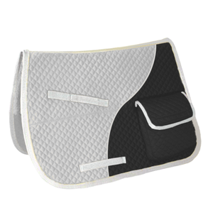CLOVELIS IMPEX Tapis de selle de dressage professionnel avec poche, qualité export usine, équipement d'équitation - Product Image 1