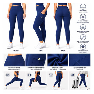 Leggings de Alto Rendimiento para Mujer, Estilo Moderno, Leggings Deportivos para Gimnasio, Pantalones de Yoga Personalizados Disponibles en Todas las Tallas a Precio de Mayoreo - Product Image 6