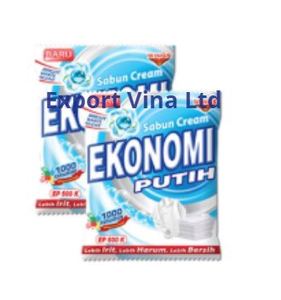 Best Price Ekonomi White Cream <b>Detergent</b> Putih Whitening 380g x 12 - Product Image 2
