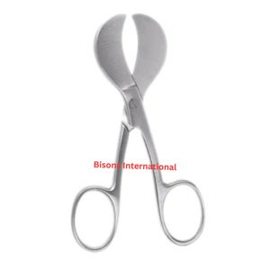 กรรไกรตัดสายสะดือทางการแพทย์แบบอเมริกัน ยี่ห้อ BISONS ผลิตจากสแตนเลสสตีล สำหรับการผ่าตัด - Product Image 3