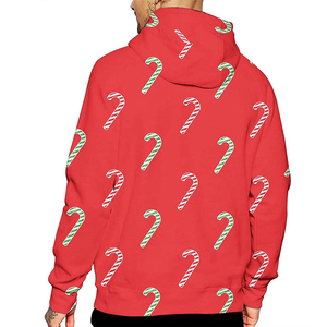 Sweat-shirt à capuche de Noël personnalisé, pull d'hiver imprimé sur toute la surface, sweat-shirt à capuche de Noël pour hommes et femmes, sweat-shirt à capuche de Noël en polaire chaud - Product Image 6
