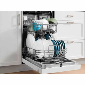 Lavavajillas Midea M-D-F18A1AWW de 18 pulgadas con control frontal, 52D-B, 2 cestas, tubo de acero inoxidable - Product Image 2