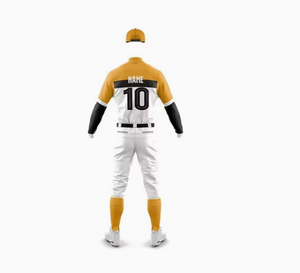 Vente en gros de maillots de baseball personnalisés en polyester 100% à bas prix, t-shirts vierges pour hommes, uniforme de baseball à enfiler - Product Image 6