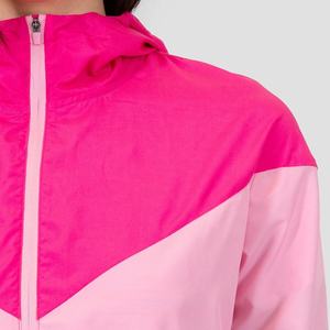 Survêtement coupe-vent ample personnalisé pour femme, veste courte légère à col montant et fermeture éclair intégrale - Product Image 6